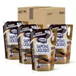 Milmil Sapone Liquido Argan e Miele, Ricarica Universale Dermatologicamente Testato