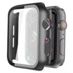Misxi Custodia Rigida per Apple Watch Series 6/SE/5/4 con Vetro Temperato
