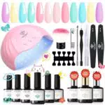 Kit Semipermanente Unghie Professionale Modelones con Lampada Led 48W