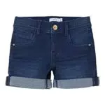 Pantaloncini Name It per Ragazza 11 Anni - Blu Denim