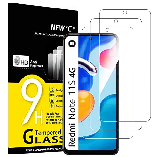 Pellicola Vetro Temperato Xiaomi Redmi Note 11 4G e 11S - Anti Graffio, Anti-Impronte, 9H, 0,33mm Transparente