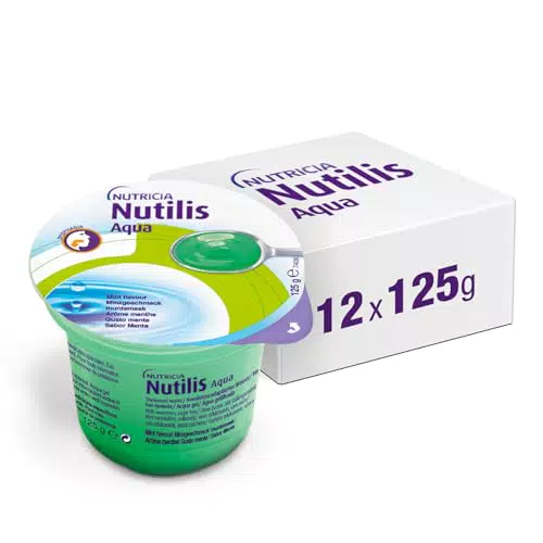 NUTILIS Aqua Gel Menta - Alimento per la Gestione Dietetica del Paziente Disfagico