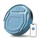 OKP Robot Aspirapolvere Ultrasottile con Controllo WiFi e 6 Modalità di Pulizia