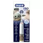 Oral-B Spazzolino Elettrico Ricaricabile Junior Star Wars con Sensore di Pressione
