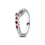 Anello Pandora Drago Scintillante