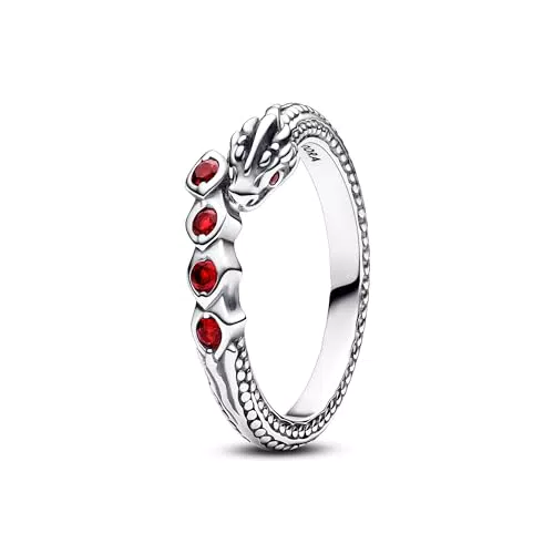 Anello Pandora Drago Scintillante