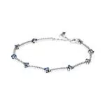 Bracciale Pandora con Linee di Pavé Scintillanti - Donna
