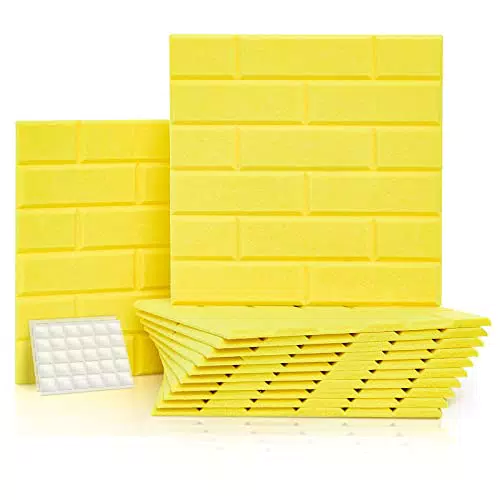 Pannelli Acustici Alta Densità per Decorazione Pareti - 30x30x0.9cm