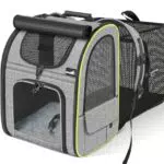 Zaino Trasportino per Cani e Gatti Pecute con Tende a Rullo