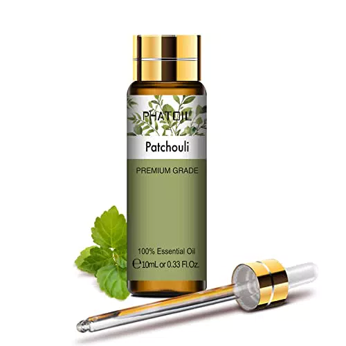 PHATOIL Olio Essenziale Patchouli 10 ml per Aromaterapia e Diffusori