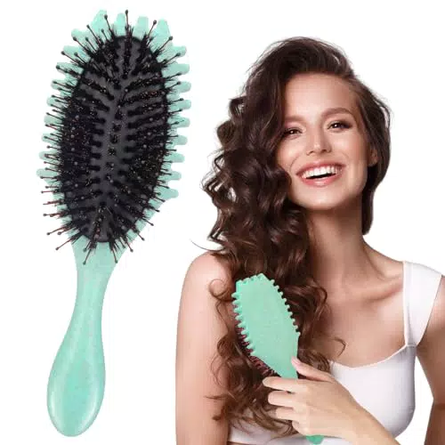 Pipihome Spazzola per Capelli Ricci Multifunzionale - Modella e Definisce Riccioli per Donna