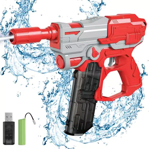 Pistola ad Acqua Elettrica Automatica per Bambini - Giocattolo per Piscina Estiva