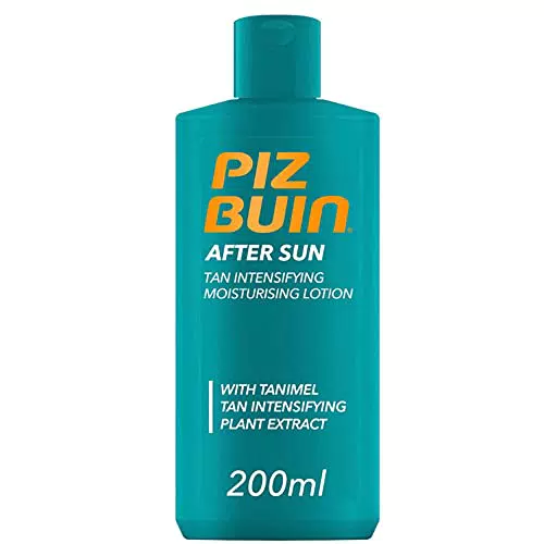 PIZ BUIN Latte Doposole Intensificatore di Abbronzatura con Vitamina E