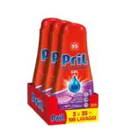 Pril Gel All in One Detersivo Lavastoviglie Multi-Azione per Sporco Difficile