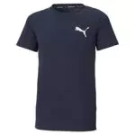 PUMA Active Small Logo Tee per Ragazzi - T-shirt Sportiva Comfortabile