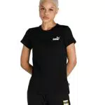 PUMA Ess Small Logo Tee Unisex - Nero