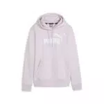 PUMA Felpa Donna Logo Hoodie Essentials