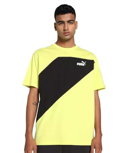 PUMA Power Colorblock Tee Unisex - Adulto