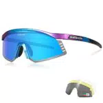 Occhiali da Ciclismo Polarizzati Queshark con Lenti Intercambiabili