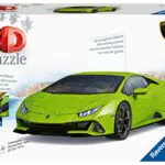 Ravensburger - Puzzle 3D Lamborghini Huracán Evo - Età Consigliata 8+