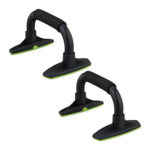 Relaxdays Maniglie Push Up - Set di Manubri per Esercizi in Palestra e Casa