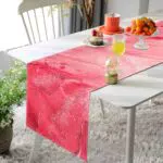 Marea Runner da Tavola in Lino per Agriturismo e Decorazioni Rustiche