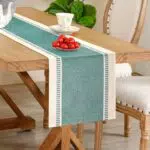 Runner da Tavola Boho Rustico per Tavolo da Pranzo - Decorazione Autunnale