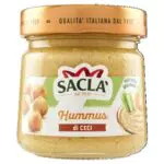 Saclà Hummus di Ceci con Semi di Sesamo e Olio Extra Vergine di Oliva