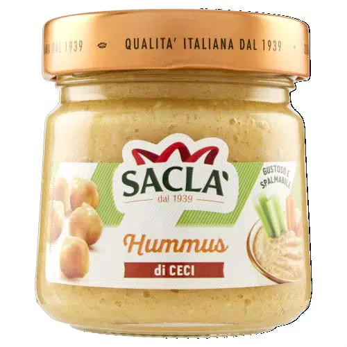Saclà Hummus di Ceci con Semi di Sesamo e Olio Extra Vergine di Oliva