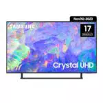 Samsung TV Crystal UHD 4K 50 Smart TV HDR OTS Lite AirSlim Design Bixby Alexa Google Assistant Compatibile
