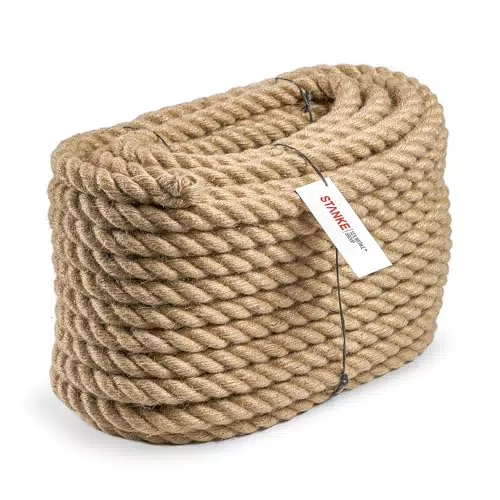 Seilwerk Corda di juta intercciata 16 mm in fibra naturale