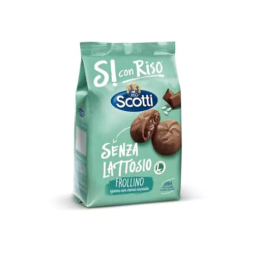 Frollino Ripieno alla Crema alla Nocciola - Biscotti Senza Lattosio
