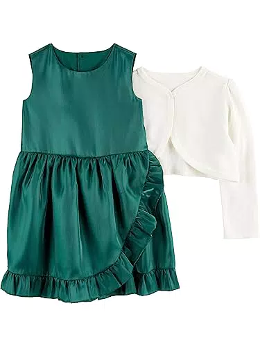 Carter's Vestito e Cardigan per Occasioni Speciali per Bambina