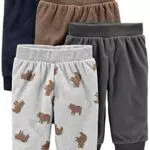 Carter's Pantaloni Fleece Casual Unisex per Bambini