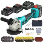 Brand Smerigliatrice Angolare a Batteria 21V 125mm Motore Senza Spazzole 9000 giri/min