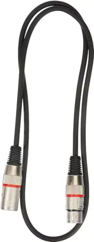 Stagg Cavo XLR Femmina a XLR Maschio - Cavo Professionale per Audio