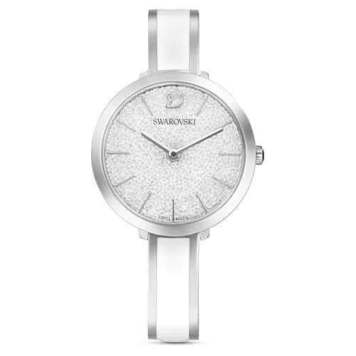 Swarovski Crystalline Delight Orologio in Acciaio Inox con Bracciale di Metallo