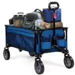TIMBER RIDGE Carrello da Spiaggia Pieghevole per Campeggio e Giardino
