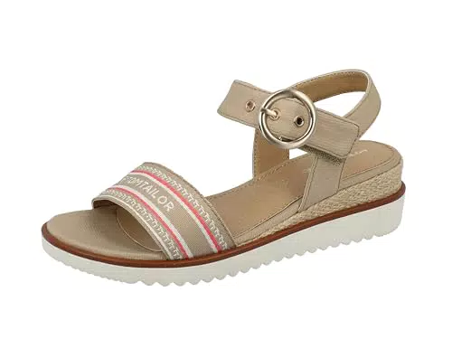 Tom Tailor Sandali con Zeppa Donna