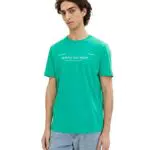 TOM TAILOR Denim Maglietta Uomo - Verde