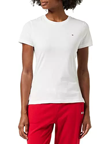 Tommy Hilfiger T-Shirt Heritage Crew Neck Tee - Bianco