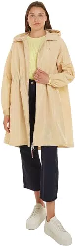 Tommy Hilfiger Parka Donna Impermeabile Windbreaker