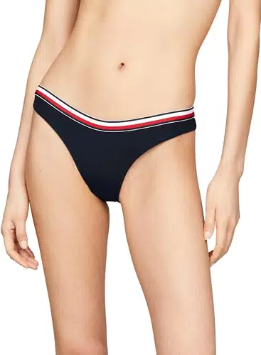 Tommy Hilfiger Slip Bikini Cheeky High Leg Sportivo per Donna