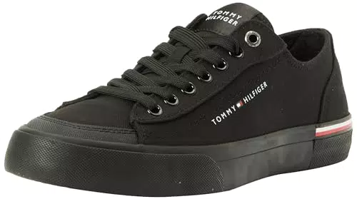Sneakers Uomo Tommy Hilfiger Vulcanizzate - Nero