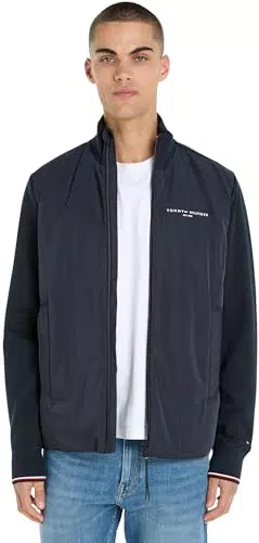 Tommy Hilfiger Giacca Pesante Mix Media Stand Zip MW0MW33652