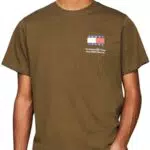 Tommy Jeans T-shirt Maniche Corte Uomo Essential Flag Tee Slim Fit