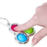 Toyland® Giocattolo Sensoriale Push Bubble Pop - Portachiavi Inclusi