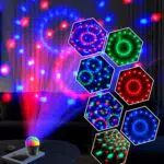Tyonto Mini Luci Discoteca con Telecomando e USB - Effetti Strobo per Feste