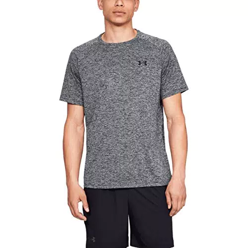 T-Shirt Uomo Under Armour UA Tech 2.0 Short Sleeve - Grigio/Nero