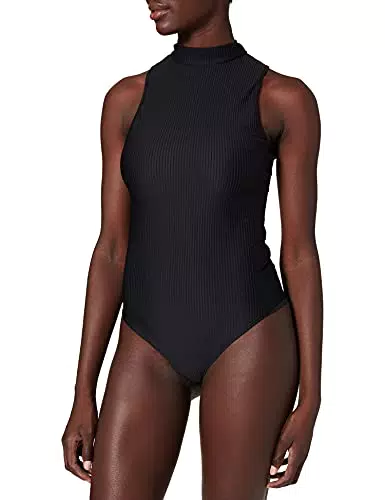 Urban Classics Ladies Sleeveless Rib Turtleneck Body Intimo